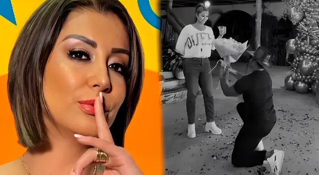 Karla Tarazona DESMIENTE a Magaly Medina y NIEGA compromiso con Christian Domínguez