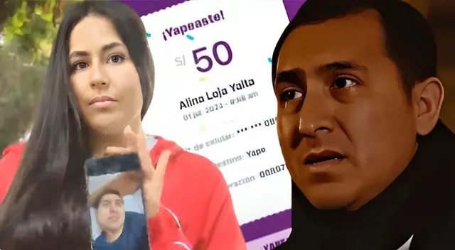 Alina Loja muestra pruebas de que tuvo intimidad con Edwin Guerrero.