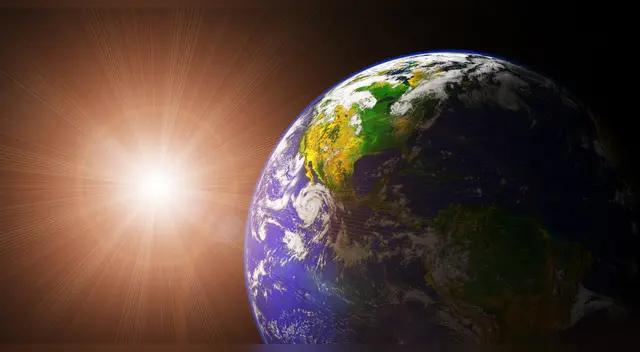 El ciclo solar tiene una periodicidad de once años.