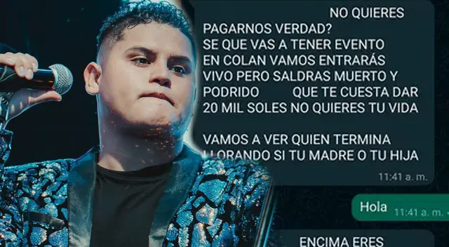 Aldair Armas comenzó a recibir amenazas desde inicios de este año.