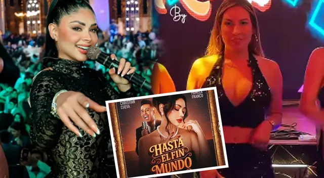 Pamela Franco REAPARECE tras debut de Pamela López como cantante con 'Hasta el fin del mundo' y SACA CARA por su versión con Christian Cueva