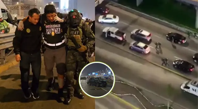 Video muestra persecución y balacera en Vía Expresa.