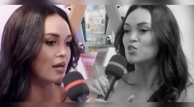 Angie Arizaga se muestra sensible con confesión. Angie Arizaga se muestra sensible con confesión.