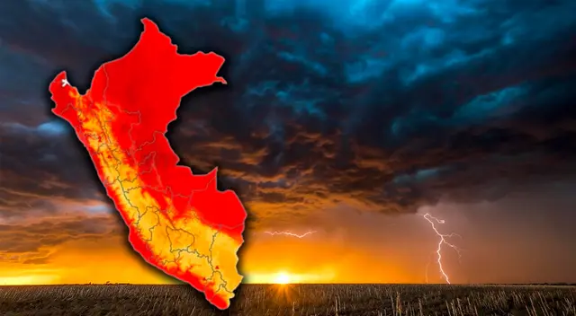 Conoce las regiones que se verán afectadas con peligroso fenómeno metrológico, según Senamhi.