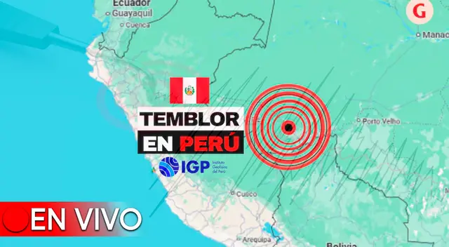 Conoce EN VIVO los temblores que ocurren en el Perú, según IGP.