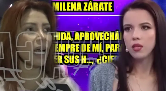 Milena Zárate expuso audio con Greissy Ortega en pelea.