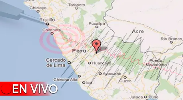 Conoce EN VIVO los temblores que ocurren en el Perú, según IGP.