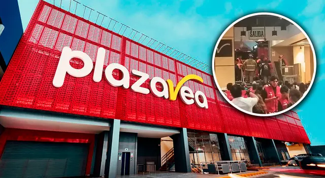 Ascensor de Plaza Vea cae y deja adulta mayor herida.