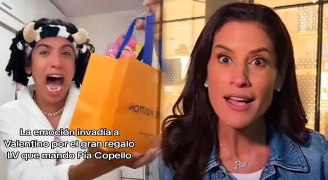 María Pía Copello dejó en shock a Valentino.