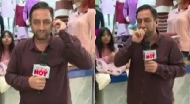 Oswaldo Arteaga contó que su mamá se encontraba siendo operada en el momento que realizaba la transmisión.