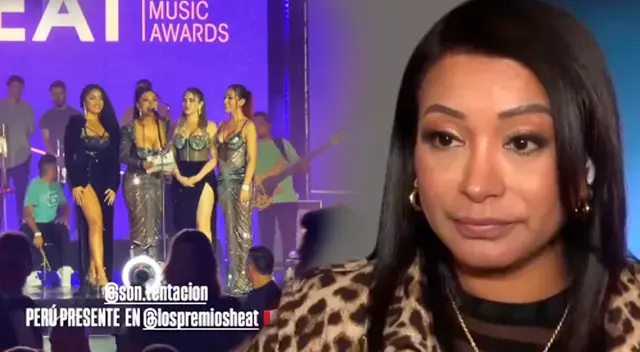 Integrantes de Son Tentación estuvieron en los Premios Heat. Integrantes de Son Tentación estuvieron en los Premios Heat.