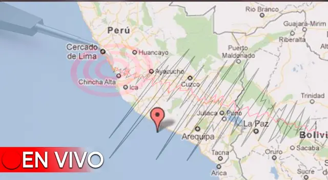 Conoce EN VIVO los temblores que ocurren en el Perú, según IGP.