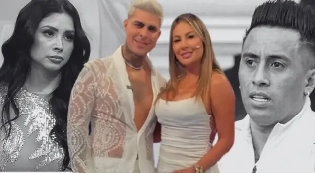 Hijas de Pamela López graban reacción a canción de Paul Michael donde mencionan a Franco y Cueva.