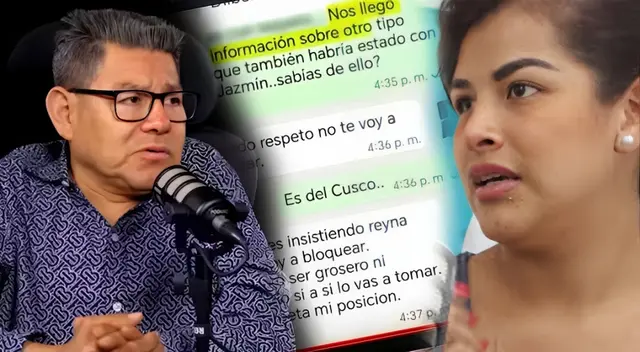 Dilbert Aguilar EXPLOTA al hablar de nuevas infidelidades de Jhazmín Gutarra: "Te voy a bloquear"