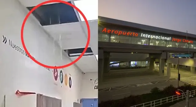 Una filtración de agua causó alarma en el nuevo terminal del aeropuerto Jorge Chávez, afectando las oficinas de una reconocida aerolínea.