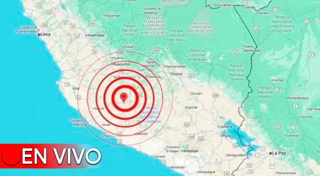 Conoce EN VIVO los temblores que ocurren en el Perú, según IGP.