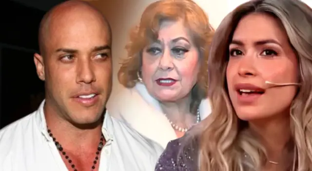 Bruno Agostini echa a Milett Figueroa con su mamá.