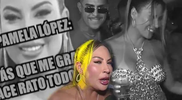Pamela López se PASA DE COPAS en su fiesta y protagoniza ESCÁNDALO al botar a reporteros.