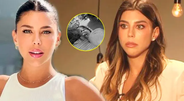 Alondra García Miró se muestra conmovida tras emotivo momento.