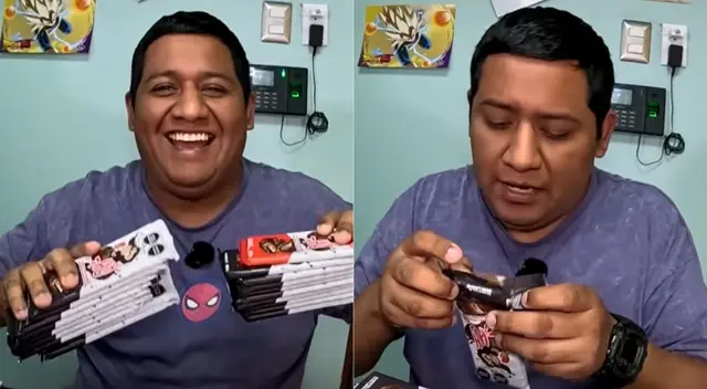 Un famoso youtuber desafió a sus seguidores al comprar más de 100 barras de chocolate de Hablando Huevadas por encontrar el premio sorpresa.