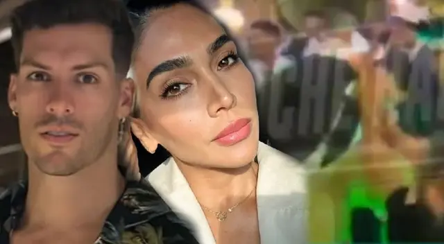 Patricio Parodi y Vania Bludau bailaron juntos en boda de Alejandra Baigorria y Said Palao.