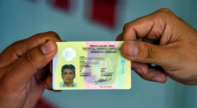 Los peruanos que no podrán renovar su brevete en el 2025.