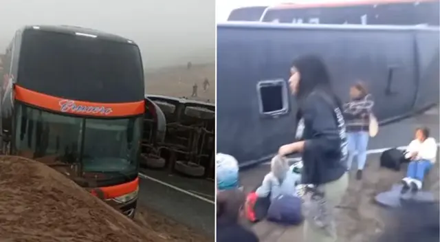 Trágico accidente de bus deja un muerto y heridos de gravedad.