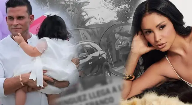 Pamela Franco prohibiría a Christian Domínguez entrar a su casa para ver a su hija.