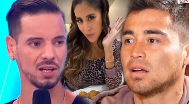 Anthony Aranda se mostró muy amoroso con Melissa Paredes tras supuesta acusación a Rodrigo Cuba.