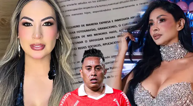 Pamela López manda CARTA NOTARIAL a Pamela Franco por fotografiar a sus hijos y la vincula con GENTE PELIGROSA