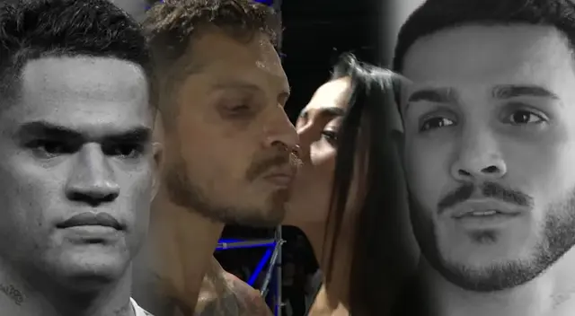 Onelia Molina BESÓ a Nico Ponce en el Celebrity Combat en presencia de Mario Irivarren y tras ampay con Anderson Santamaría