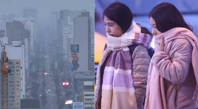 Senamhi confirma bajada de temperatura en 8 regiones.