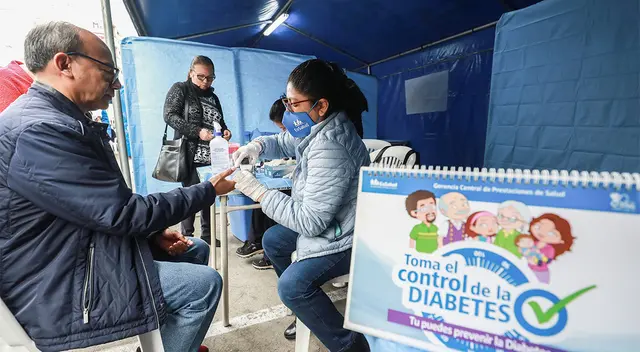 EsSalud detecta cientos de casos de diabetes en campañas médicas