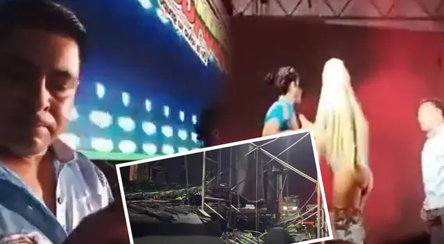 Músicos de conocida agrupación CASI MUEREN aplastados por pantalla LED que se desplomó en pleno concierto en Tarapoto Músicos de conocida agrupación CASI MUEREN aplastados por pantalla LED que se desplomó en pleno concierto en Tarapoto
