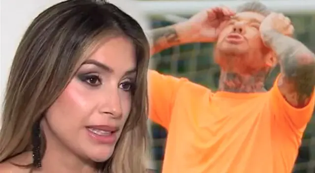 Marcelo Tinelli se molestó con su novia, Milett Figueroa.