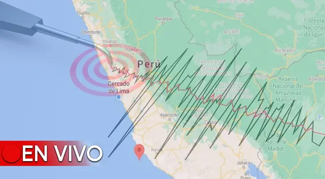Conoce EN VIVO los temblores que ocurren en el Perú, según IGP.