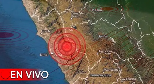 Conoce EN VIVO los temblores que ocurren en el Perú, según IGP.