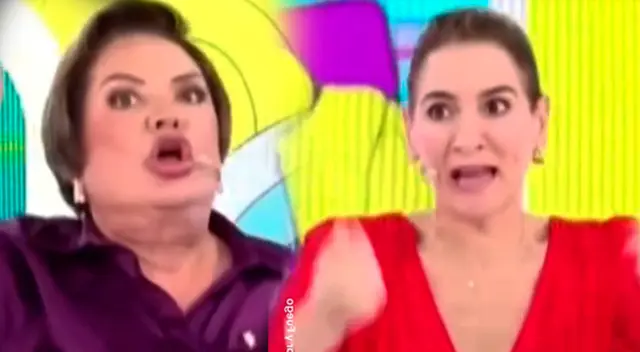 Gigi Mitre y Rosario Sacieta viven tenso momento.