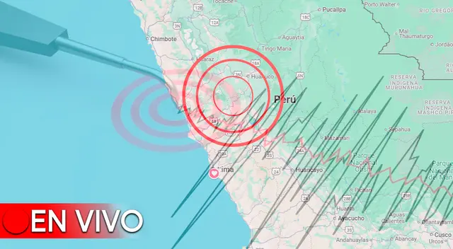 Conoce EN VIVO los temblores que ocurren en el Perú, según IGP.