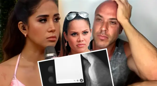 Bruno Agostini revela EN VIVO CHATS que confirmarían TRÍO tras ser DESAFIADO por Melissa Paredes