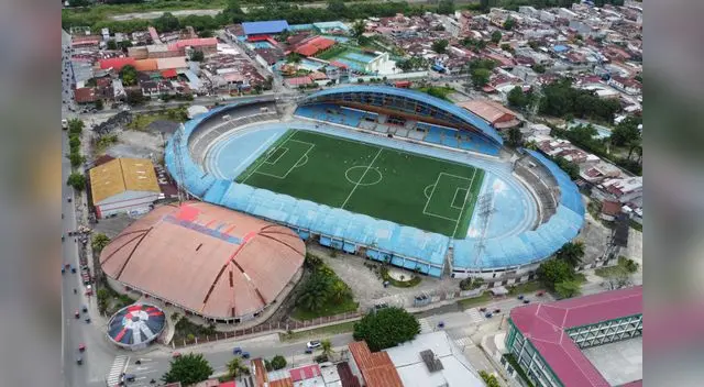 Queda en el Estadio Max Augustín de Iquitos.