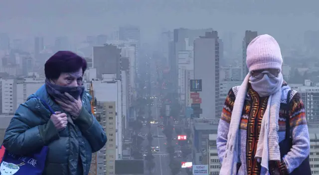 Temperaturas descenderán hasta los 12°C, advierte Senamhi.