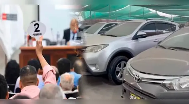 Autos serán rematos por Pronabi este mes dejulio