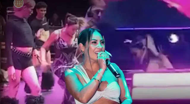 Pamela López PIERDE EL CONTROL y sufre APARATOSA caída en pleno evento mientras animaba: Así fue el PREOCUPANTE momento