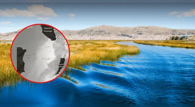 Detección satelital revela cambios hidrometeorológicos en el lago Titicaca. Detección satelital revela cambios hidrometeorológicos en el lago Titicaca.