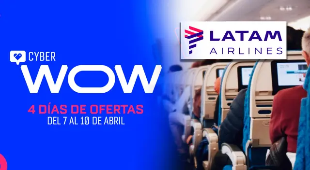 Conoce las promociones que tiene Latam para ti gracias al Cyber Days.