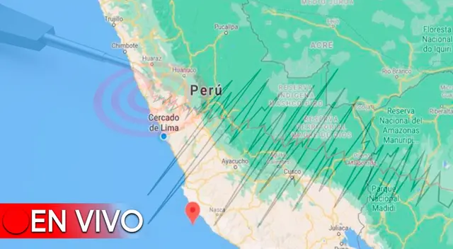 Conoce EN VIVO los temblores que ocurren en el Perú, según IGP.