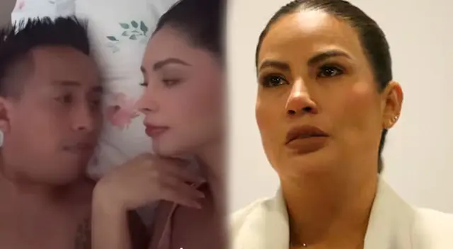 Pamela Franco y Christian Cueva compartieron románticos videos en sus redes sociales.