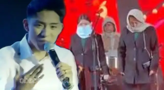 Oscar Junior Custodio mencionó que no sintió frío en su concierto en Puno.