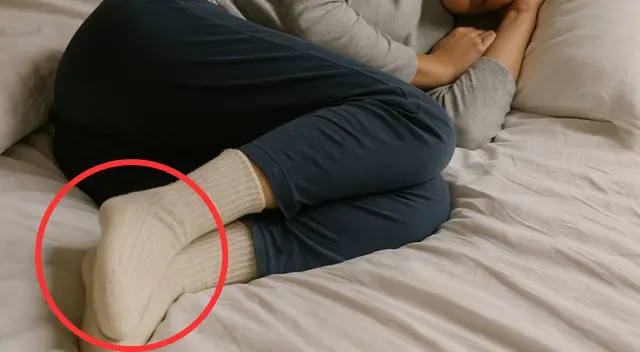 ¿Duermes con medias? La psicología revela lo que eso dice de ti